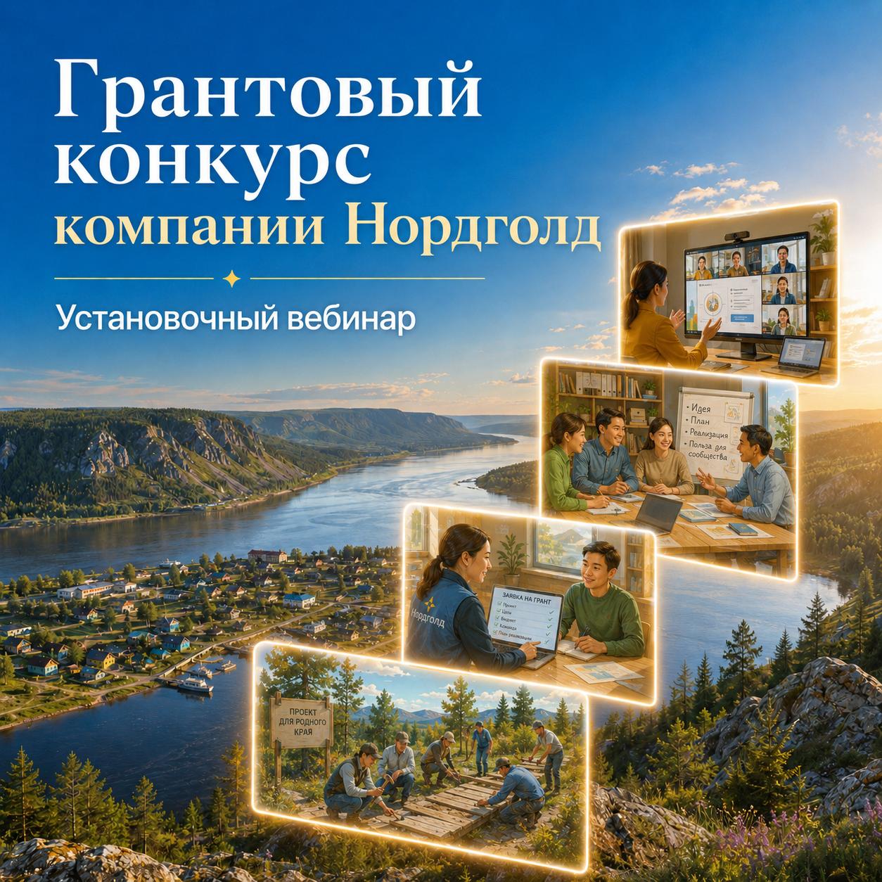 Приглашаем на вебинар «Грантовый конкурс Нордголд»